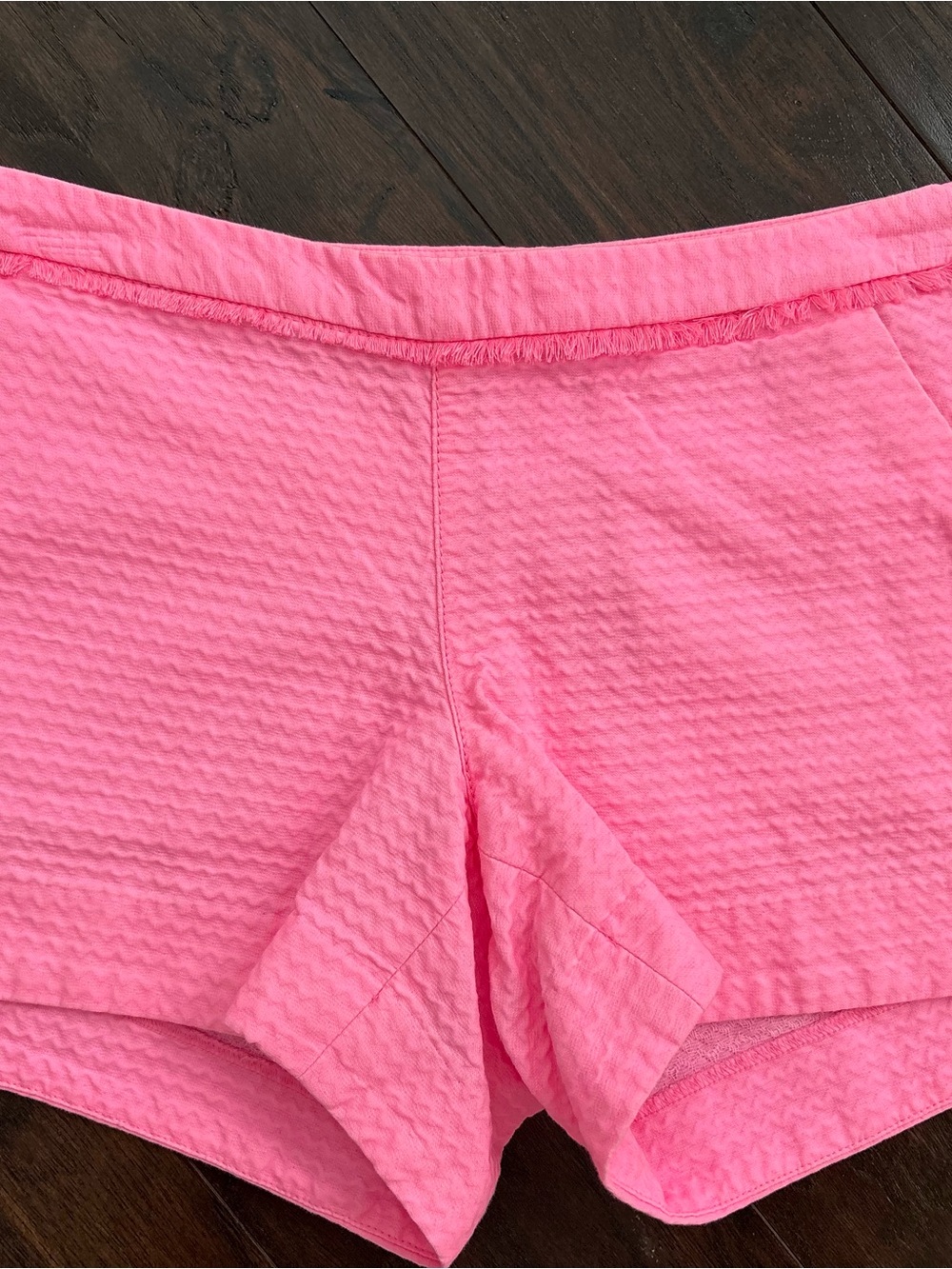 Lilly Pulitzer Hot Pink Textured Shorts